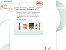 Tablet Screenshot of elandaluz.ch